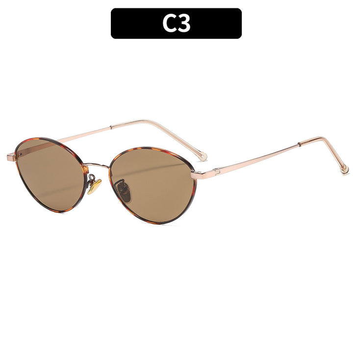 Elegante runde Sonnenbrille