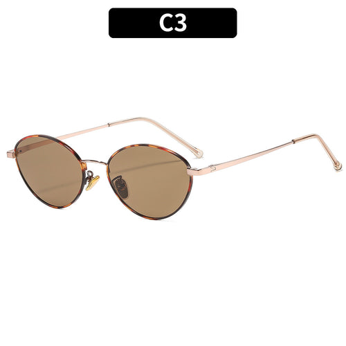Elegante runde Sonnenbrille