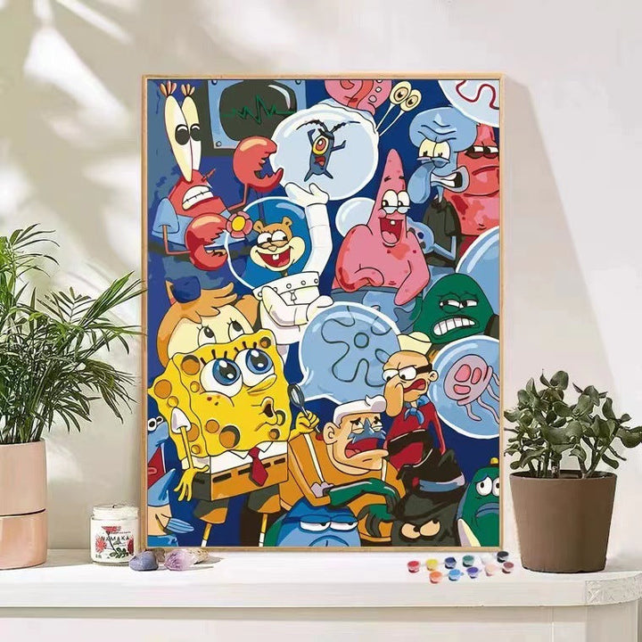 Anime-inspirierte Wandkunst Druck Karnz