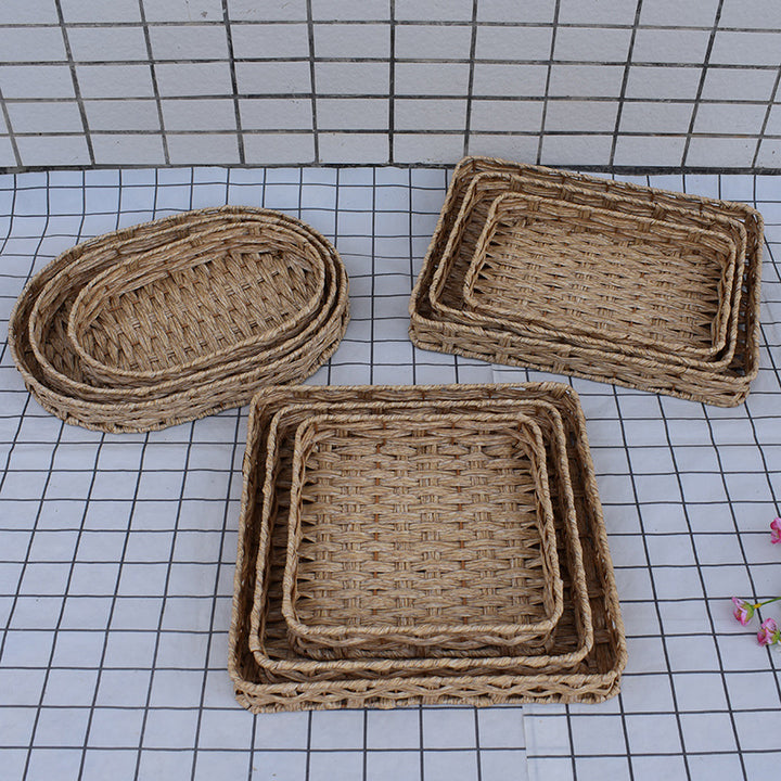 Naturale Woven Serving Basket Set Karnz