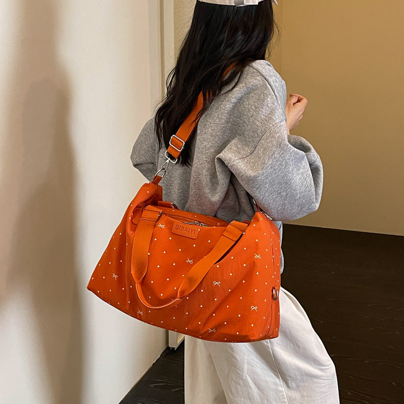 Stylische Wochenendreise-Duffle-Tasche