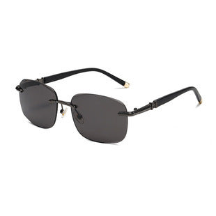 Schlanke geometrische quadratische Sonnenbrille Karnz