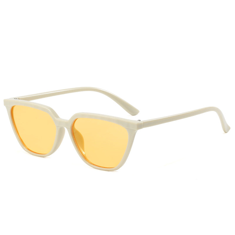 Damen moderne geometrische Sonnenbrille mit elegantem Design Karnz