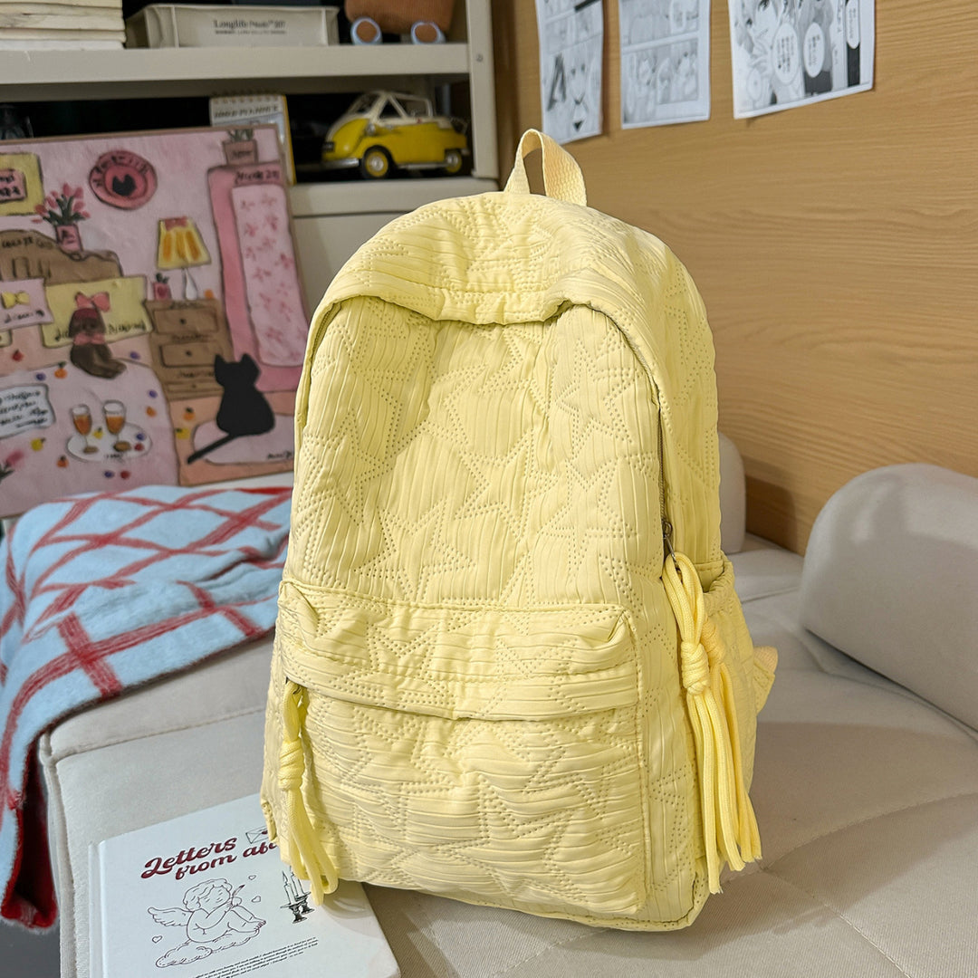 Leichter Rucksack mit Sternenmuster