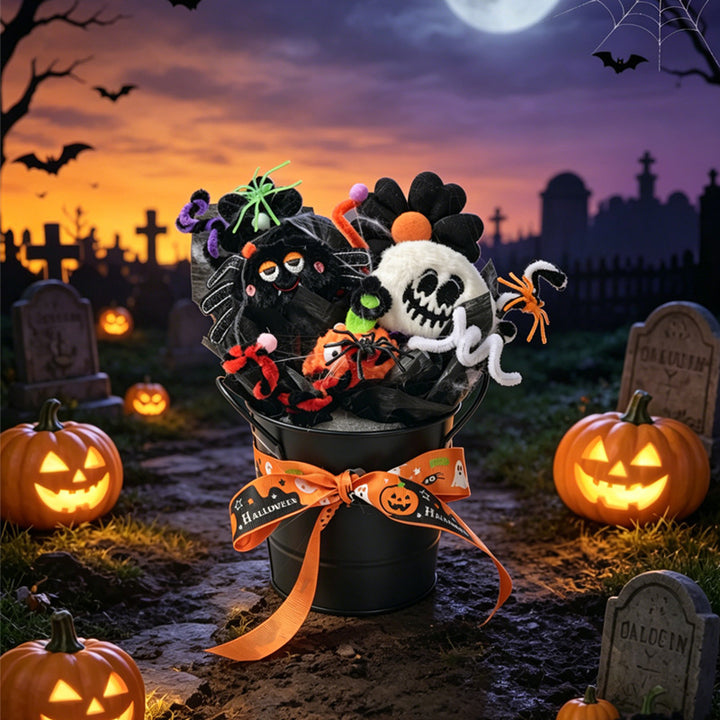 Halloween-Themen Dekorative Eimer Arrangement Karnz