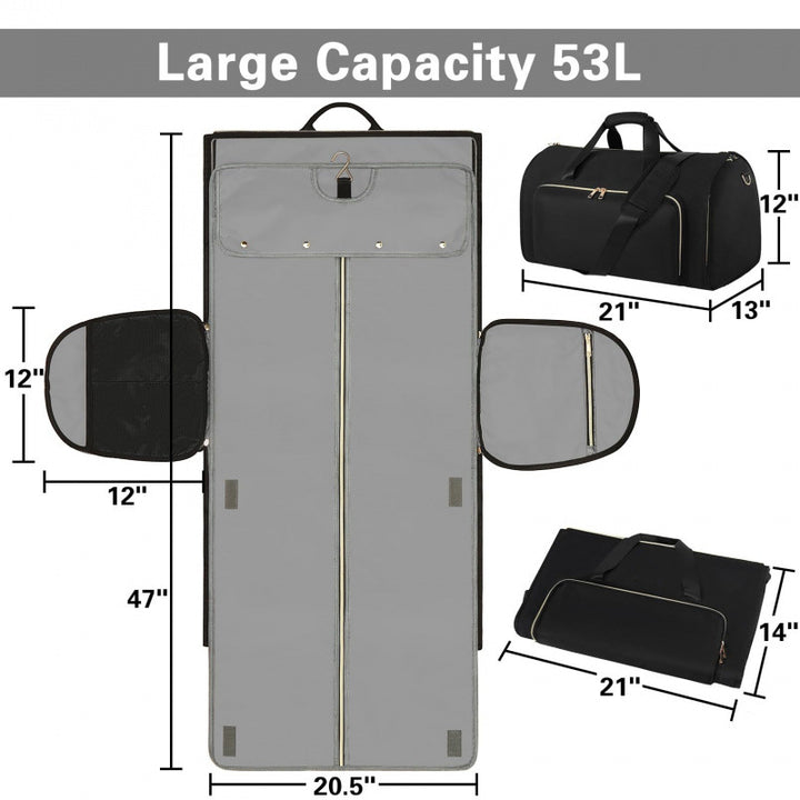 Multifunktionale Reisetasche mit Abnehmbarem Rucksack Karnz