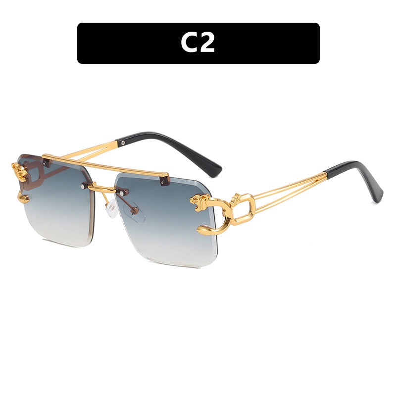 Damen Luxus-Sonnenbrille mit elegantem Metalldetail Karnz