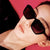 Damen Quadratische Sonnenbrille mit stylischem Transparentrahmen und UV-Schutz Karnz