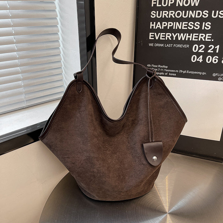 Wildleder Hobo Tasche Karnz