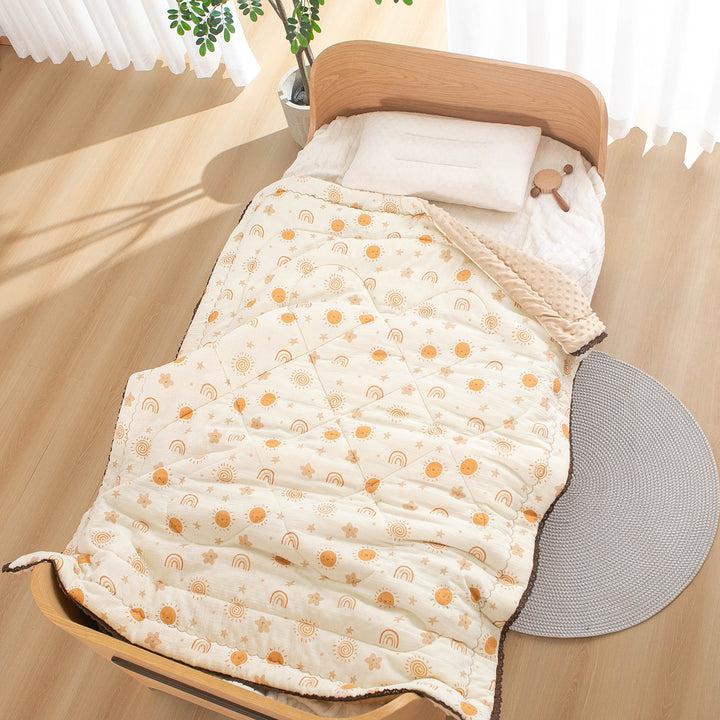 Damen Tagesdecke mit hochwertigem floralem Design Karnz