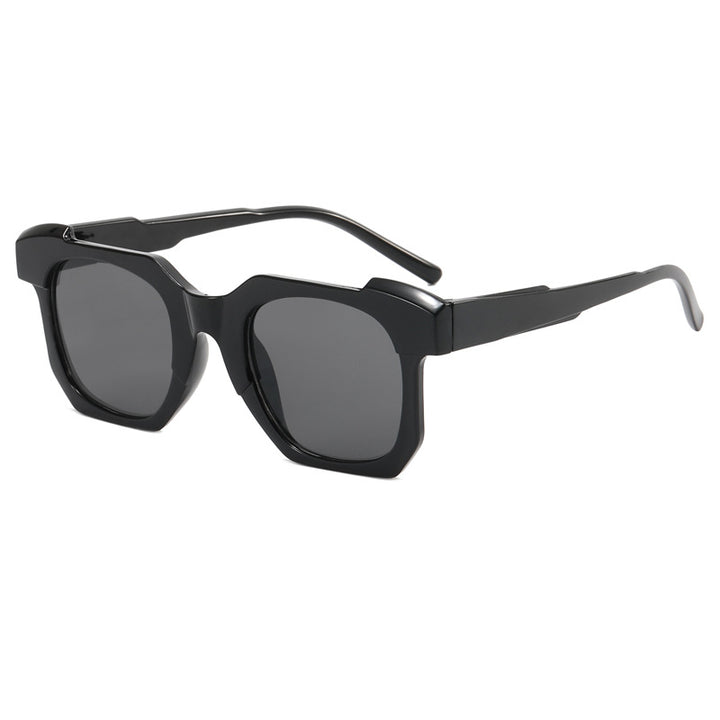 Damen modische Sonnenbrille im innovativen Hexagon-Design Karnz