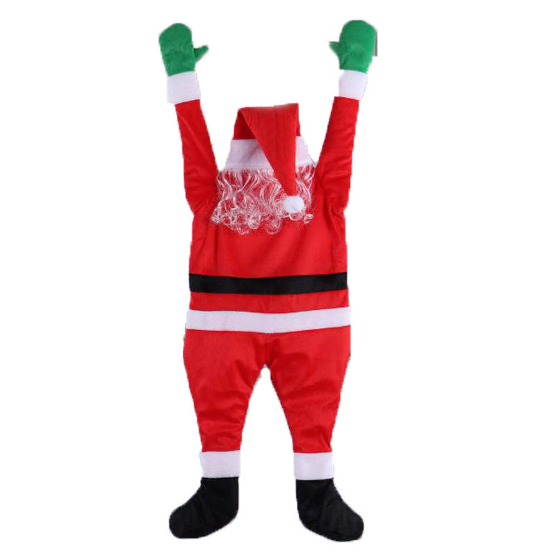 Aufblasbares Weihnachtsmann Kostüm