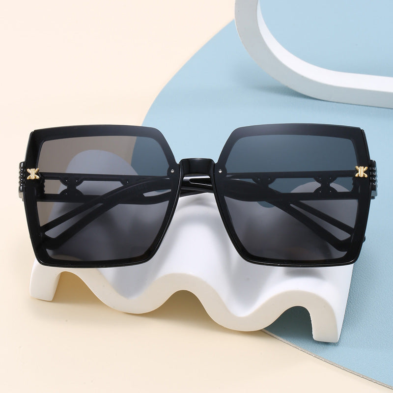 Damen stylische oversized Sonnenbrille Karnz