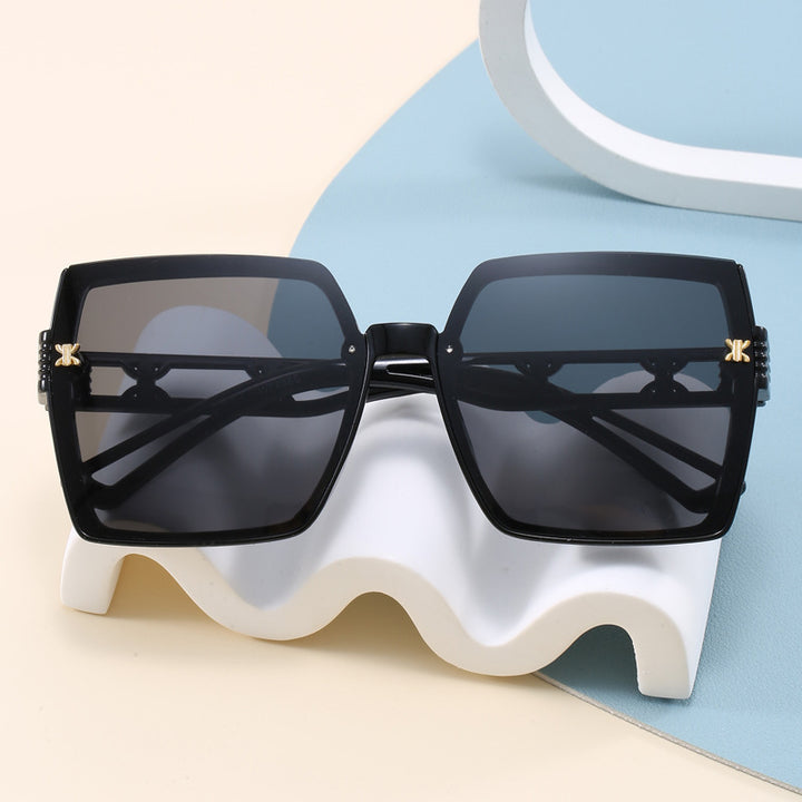 Damen stylische oversized Sonnenbrille Karnz