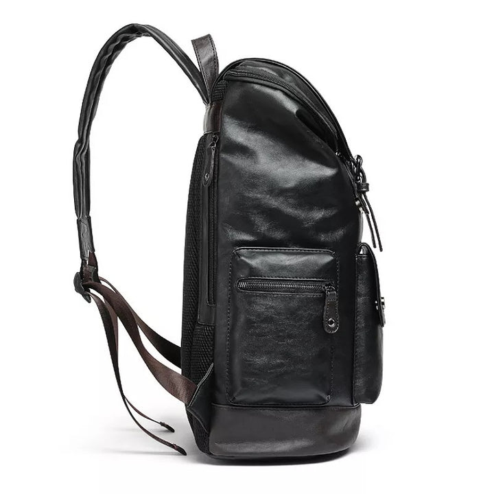 Strapazierfähiger und Eleganter Rucksack Aus Hochwertigem Kunstleder Karnz