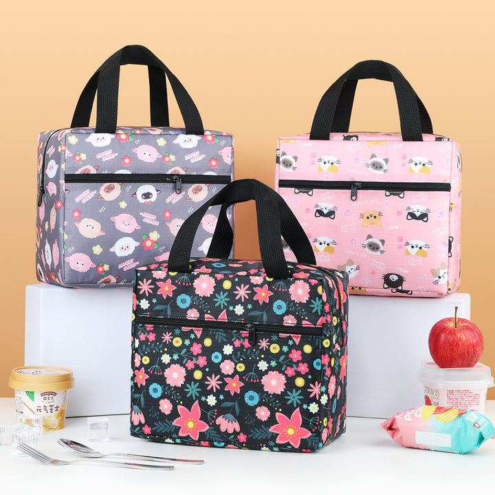 Isolierte Tierdruck Lunch Tasche Karnz