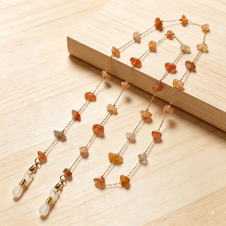 Multi-String Edelstein-Halskette Karnz