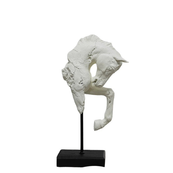 Moderne künstlerische Pferdefigurine