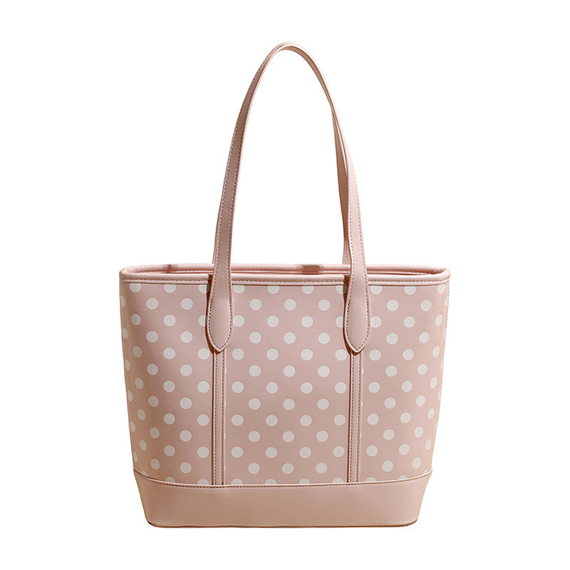 Polka Dot Print Leichte Tragetasche Karnz