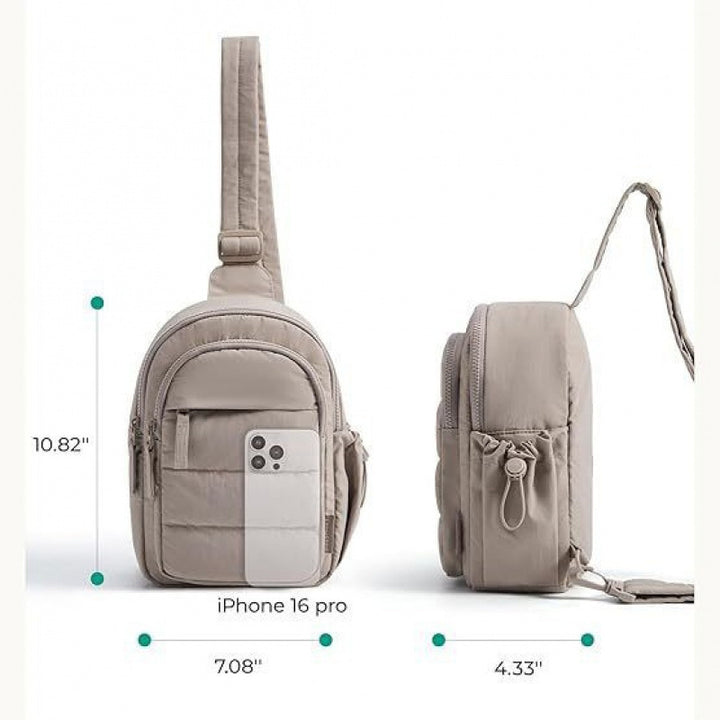 Modulare Crossbody-Tasche mit Praktischen Fächern Karnz