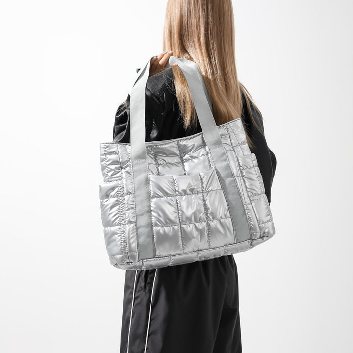 Stylische Puffer-Tote-Bag Karnz