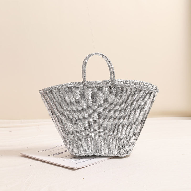 Damen Handgefertigte Korbtasche mit modernem Design Karnz