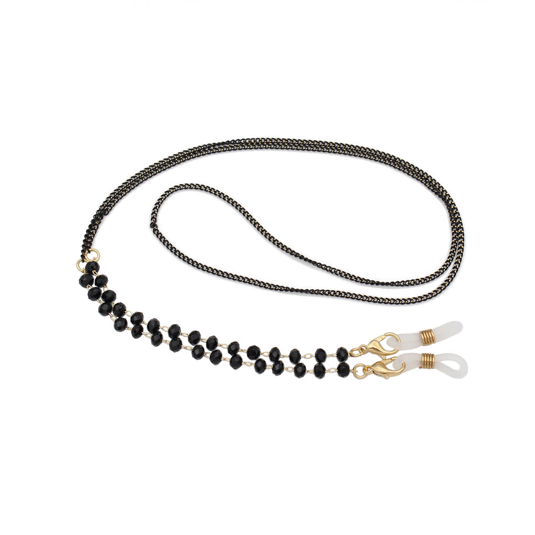Elegante Perlen-akzentuierte Brillenbandkette Karnz