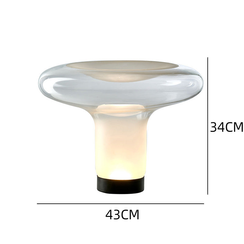 Moderne Künstlerische Glas Tischlampe