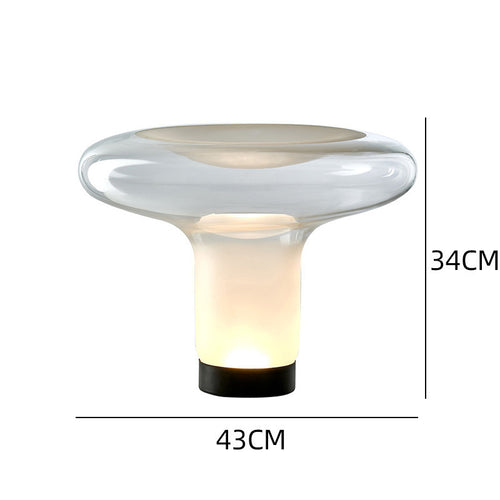 Moderne Künstlerische Glas Tischlampe