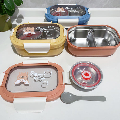 Bären-Themen Mehrfach-Fach Lunchbox