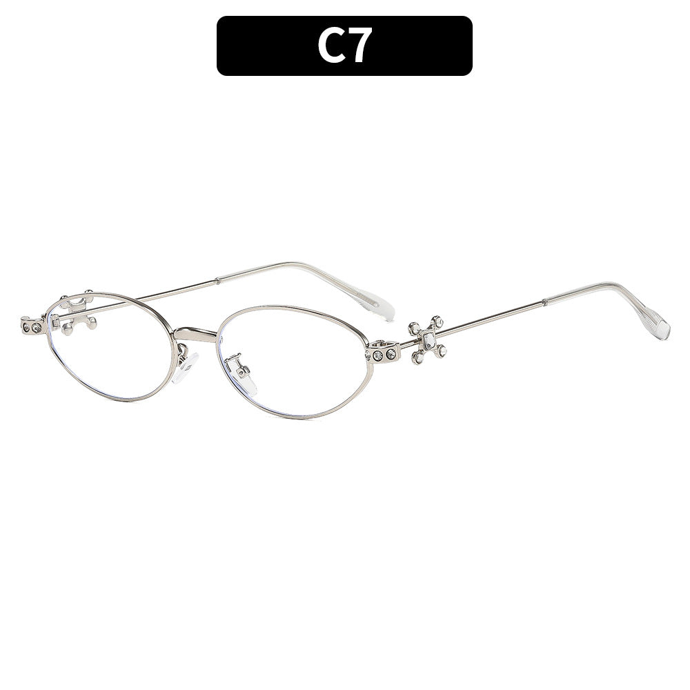 Elegante Katzenaugen-Brille