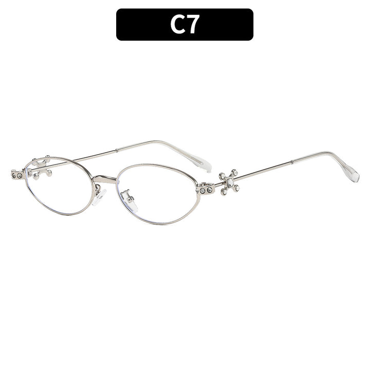 Elegante Katzenaugen-Brille