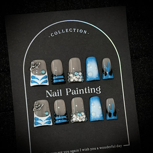 Kreative 3D Press-On Nagelkunst Kollektion