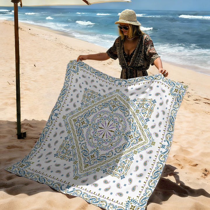 Mandala Design Strandmatte Karnz