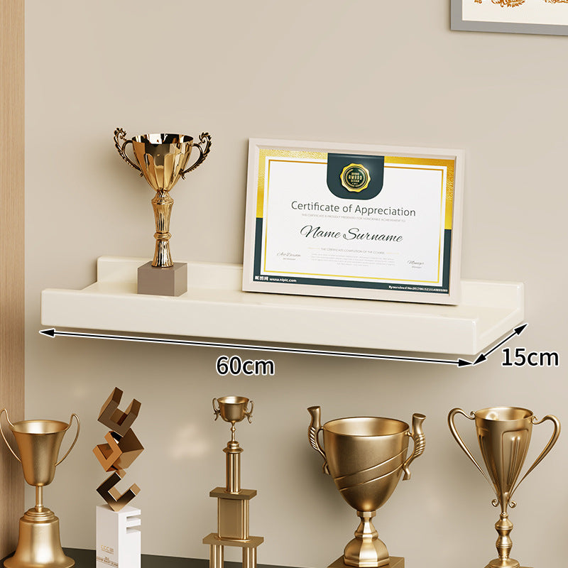Wandmontierte Schwimmende Display-Regal Lackiertes Hochglanz-MDF