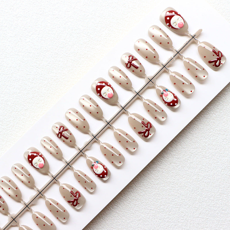 Festliches Thema Press-On Nagelschmuck Karnz