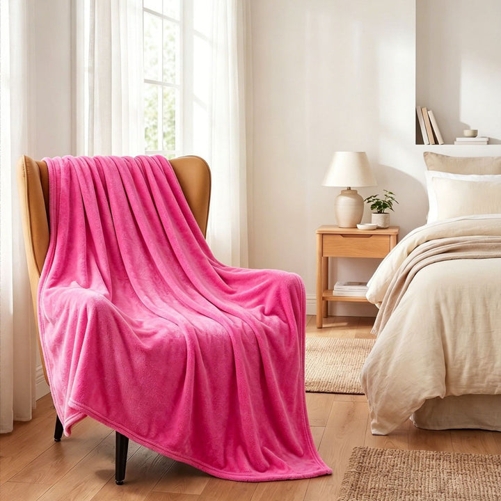 Vielseitige Plüschdecke