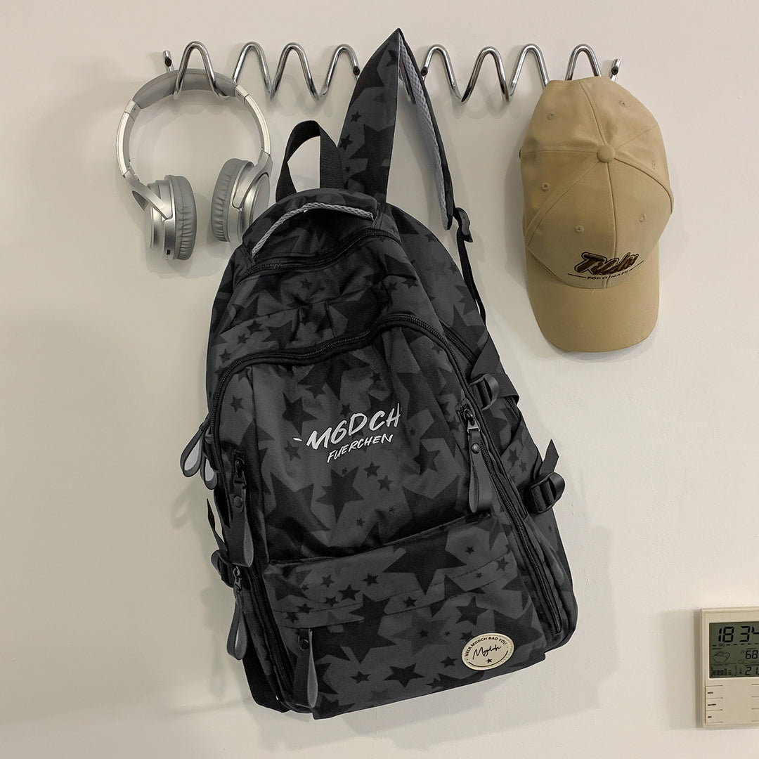 Stylische Rucksack mit Sternenmuster Karnz 1791205930