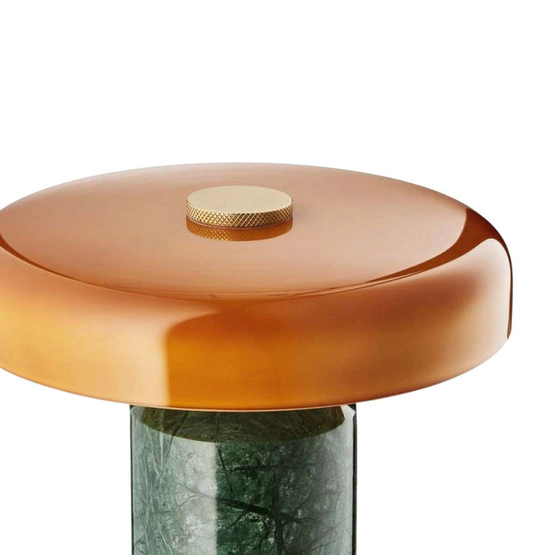 Moderne Marmor Akzent Tischlampe
