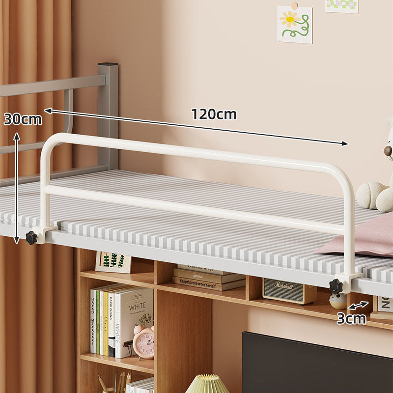Verstellbare Klemm-On Rohr Bett Seiten Sicherheitsstütze mit Schnellverschluss Montage