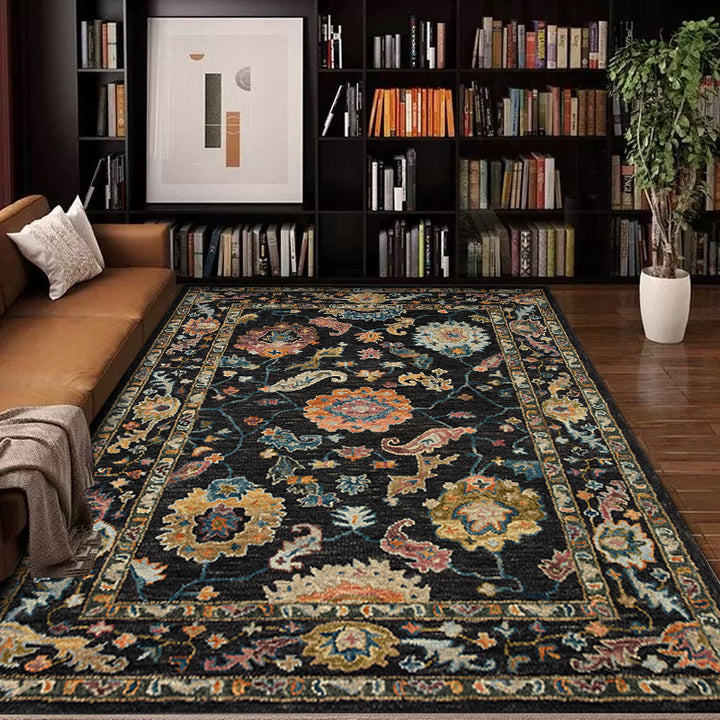 Vintage-inspirierter Bohemian-Teppich