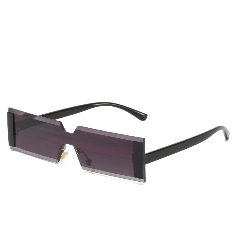 Damen Modische Rechteckige Sonnenbrille Karnz