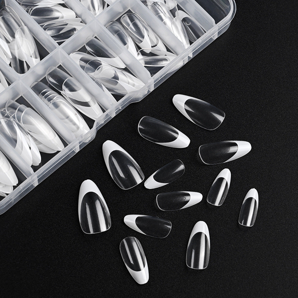 Halbmond Französische Spitze Nagelspitzen Kollektion Karnz