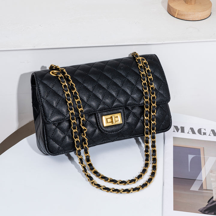 Elegante gesteppten Abend Schultertasche