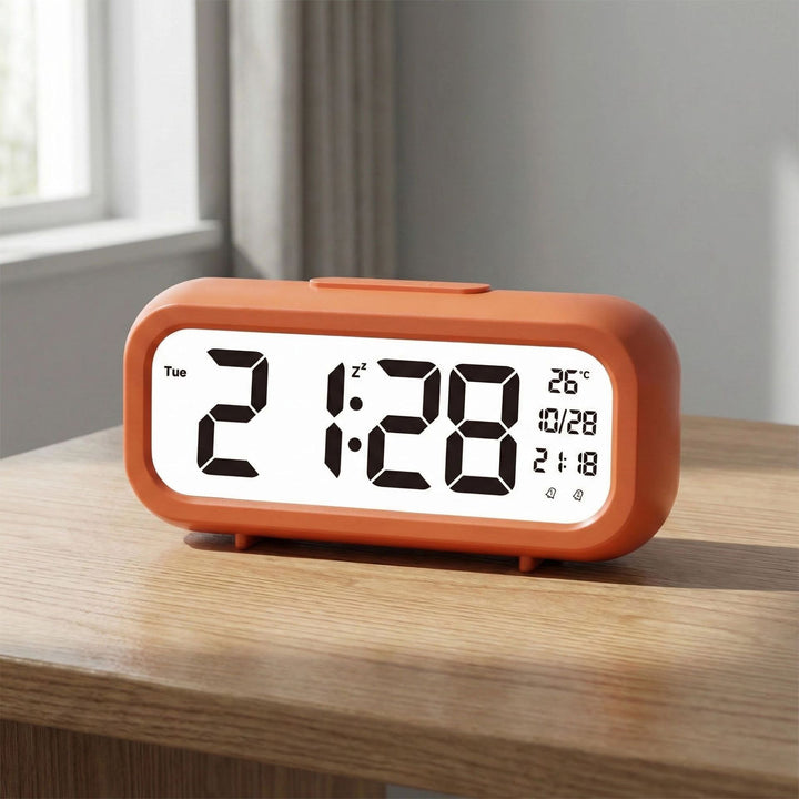 Digitaler Wecker mit Temperaturanzeige und Großem Led-Display Karnz