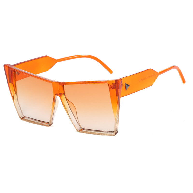 Damen geometrische Sonnenbrille mit innovative Gläsern Karnz