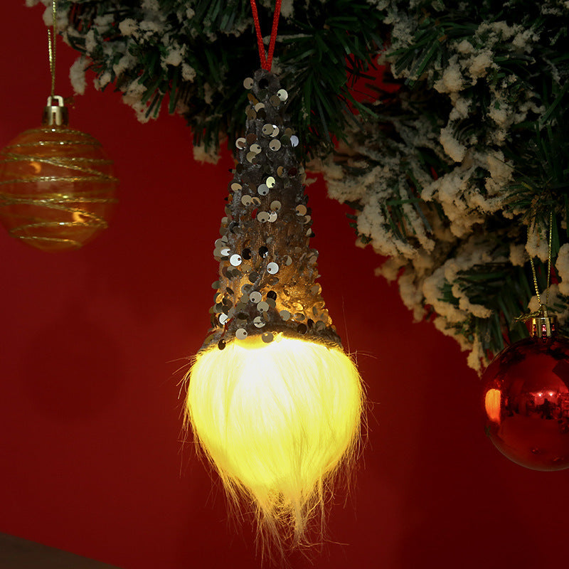 Leuchtende Weihnachts-Hängefigur Karnz