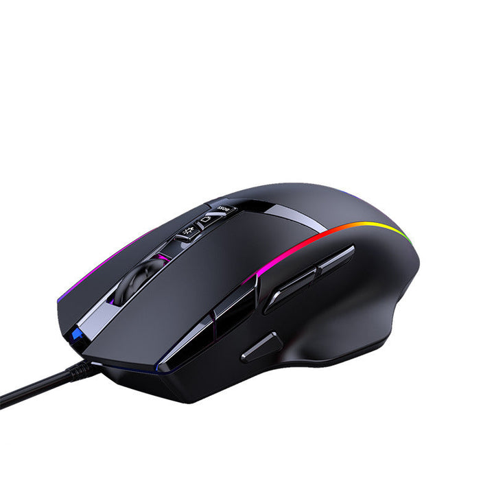 Hochpräzisions-Gaming-Maus mit anpassbaren RGB-Beleuchtungseffekten Karnz