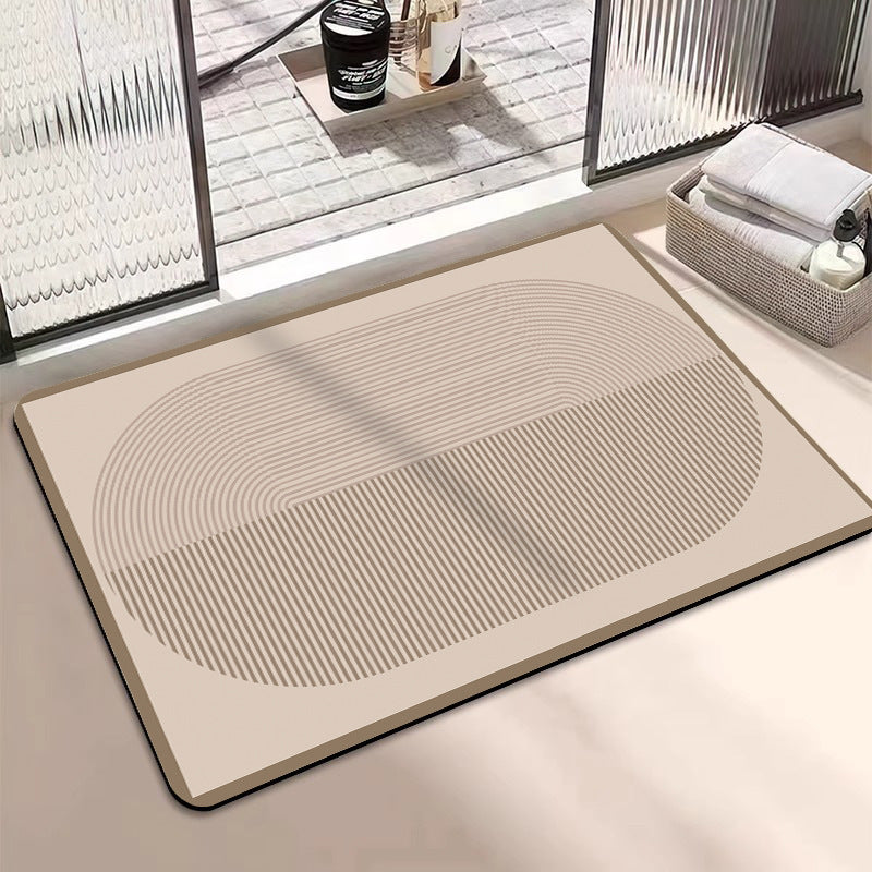 Geometrisches Muster Weicher Memory-Schaum Badezimmermatte Karnz