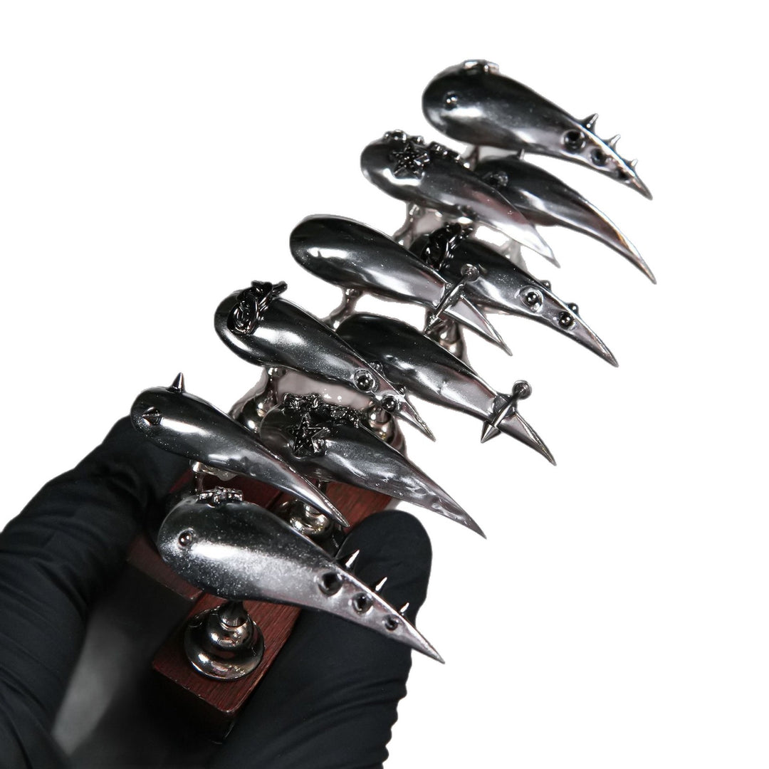 Spitze Stiletto Press-On Nägel